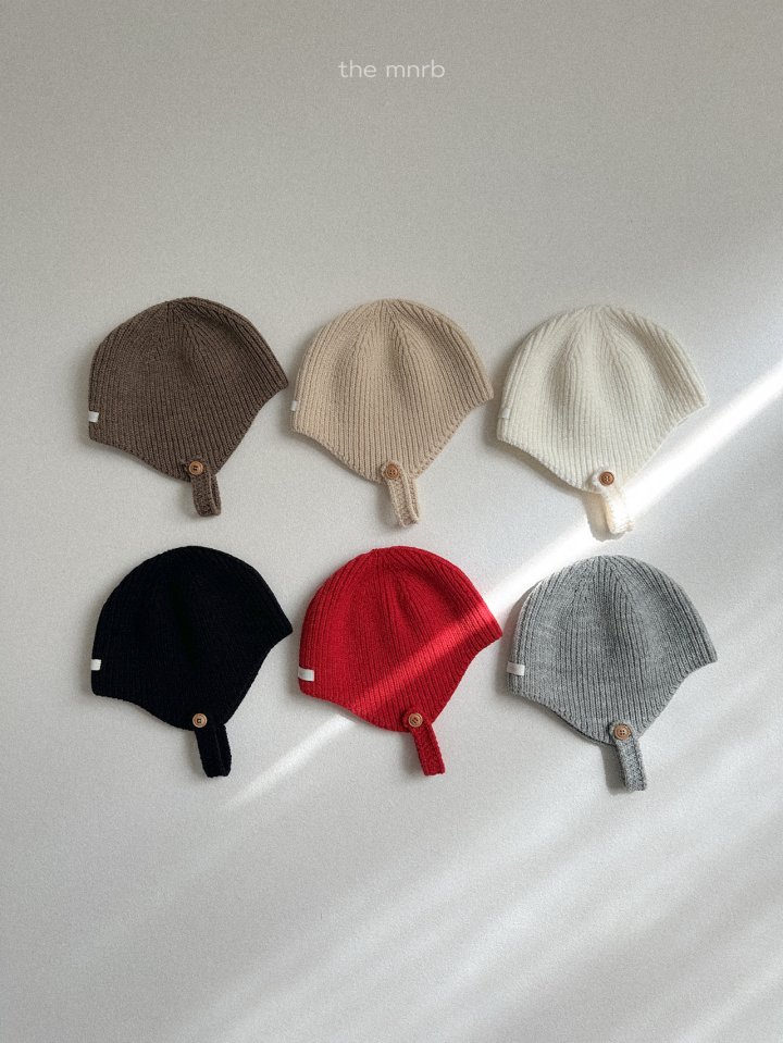 Mini Robe - Korean Baby Fashion - #babygirlfashion - Cash Wool Bonnet - 3