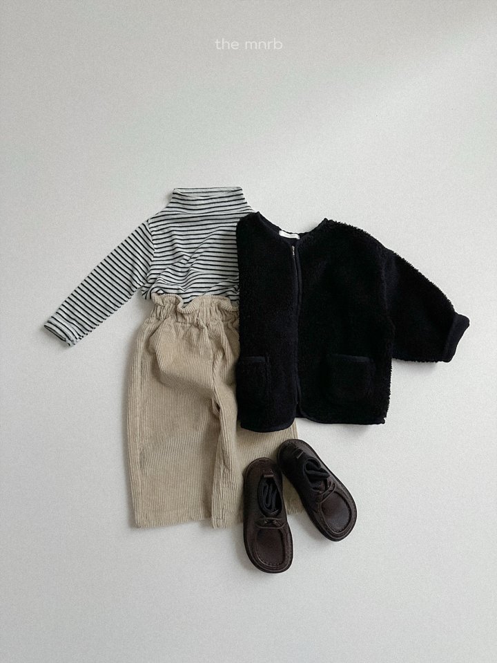 Mini Robe - Korean Baby Fashion - #babygirlfashion - Marroni Straight Pants - 9