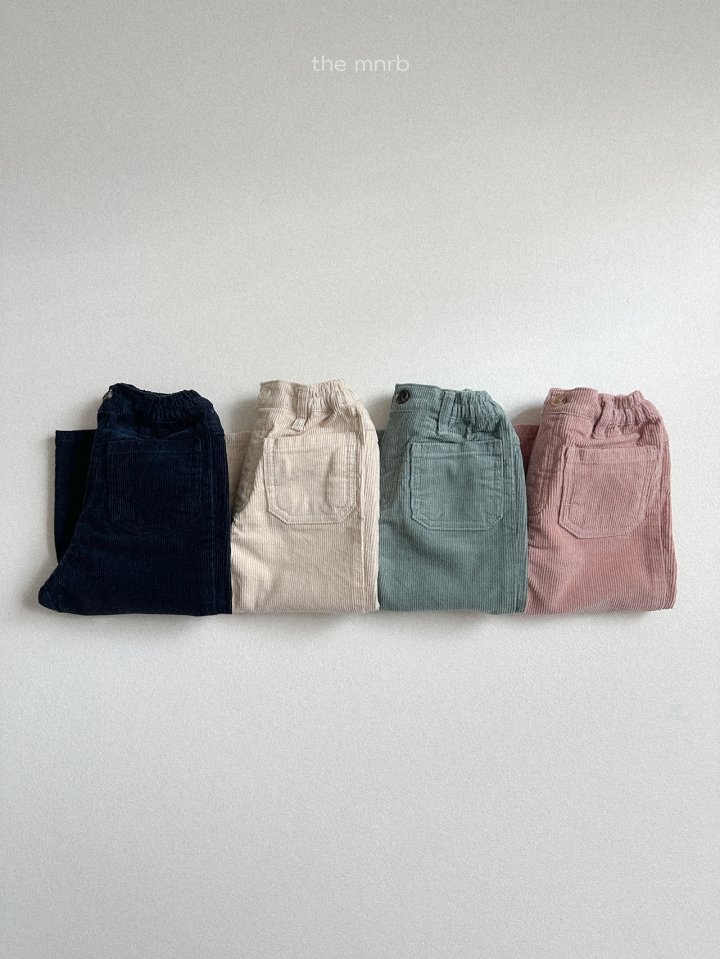 Mini Robe - Korean Baby Fashion - #babygirlfashion - Bobo Corduroy Pants - 3