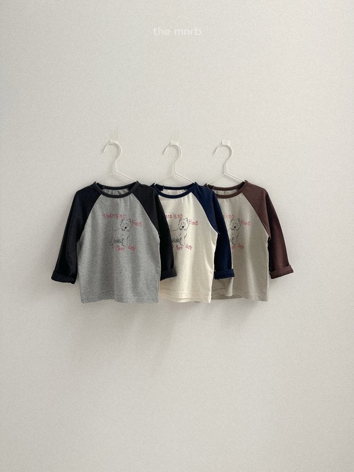 Mini Robe - Korean Baby Fashion - #babygirlfashion - Happy Raglan Tee - 3