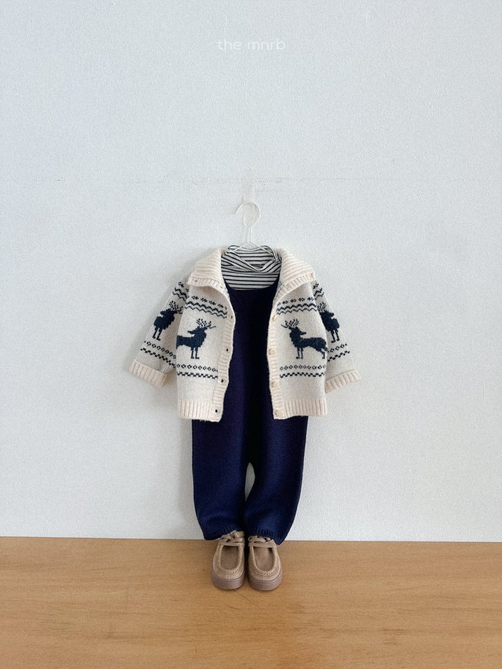 Mini Robe - Korean Baby Fashion - #babylifestyle - Teddy Knit Overalls - 12