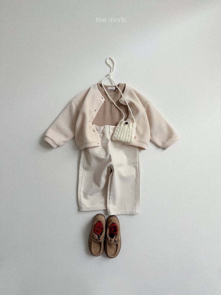 Mini Robe - Korean Baby Fashion - #babylifestyle - Winter Ribbed Tee - 10