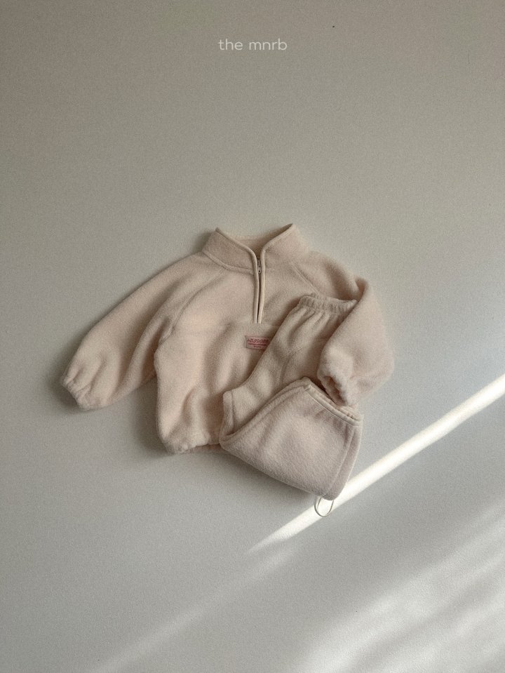 Mini Robe - Korean Baby Fashion - #babylifestyle - King Fleece Jogger Pants - 9
