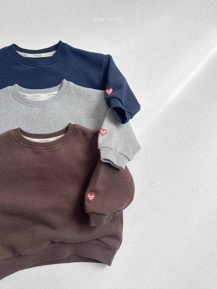 Mini Robe - Korean Baby Fashion - #babylifestyle - Heart Sweatshirt - 6