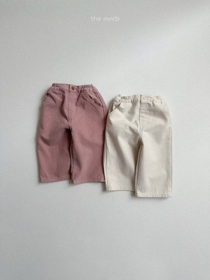 Mini Robe - Korean Baby Fashion - #babylifestyle - Basic Straight Pants