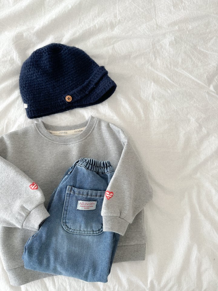 Mini Robe - Korean Baby Fashion - #babylifestyle - Dart Straight Denim Pants - 11