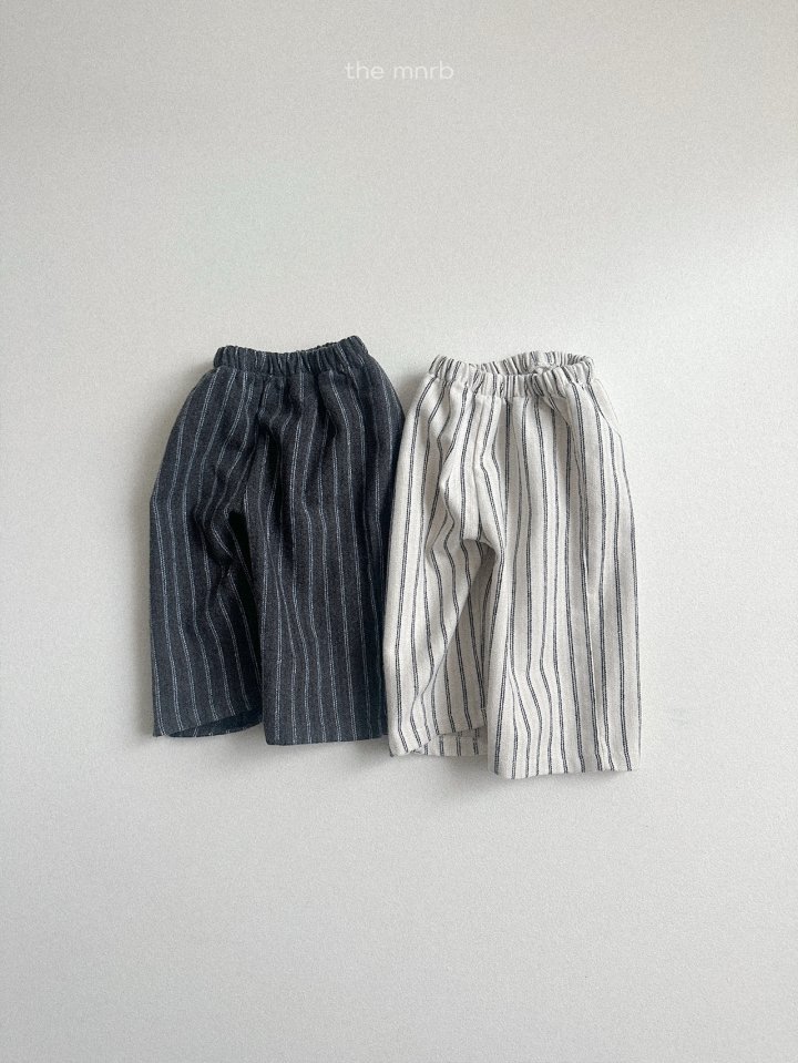 Mini Robe - Korean Baby Fashion - #babylifestyle - Doodoo Stripe Pants