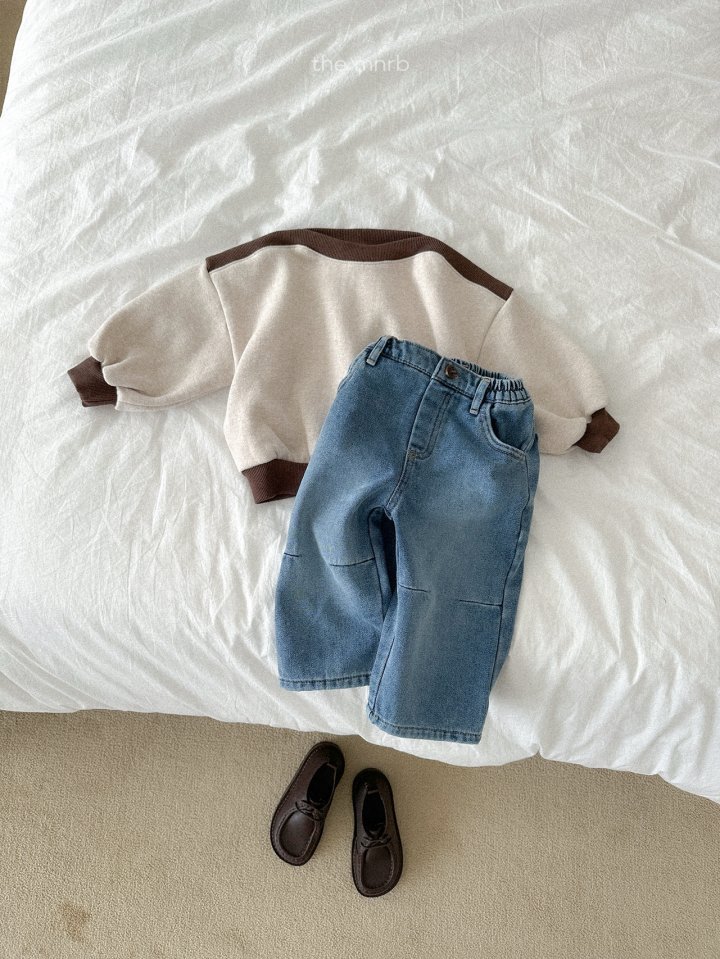 Mini Robe - Korean Baby Fashion - #babyoninstagram - Dart Straight Denim Pants - 12