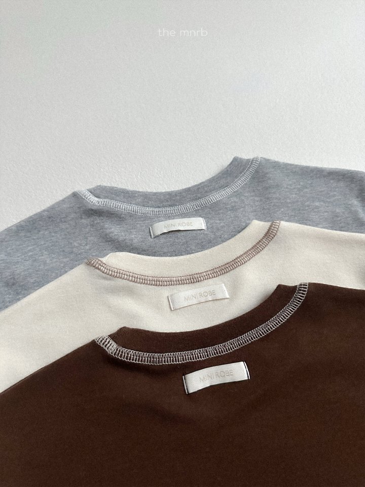 Mini Robe - Korean Baby Fashion - #babyootd - Soft Long Sleeve Tee - 3