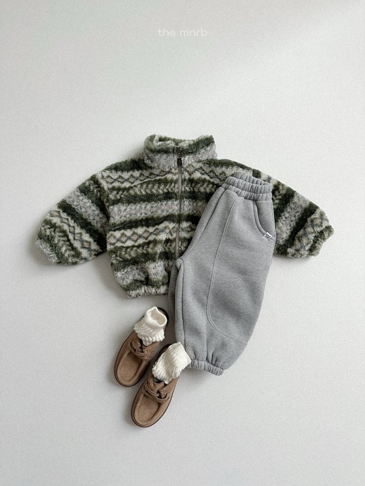 Mini Robe - Korean Baby Fashion - #babyootd - Mond Zip-Up - 11