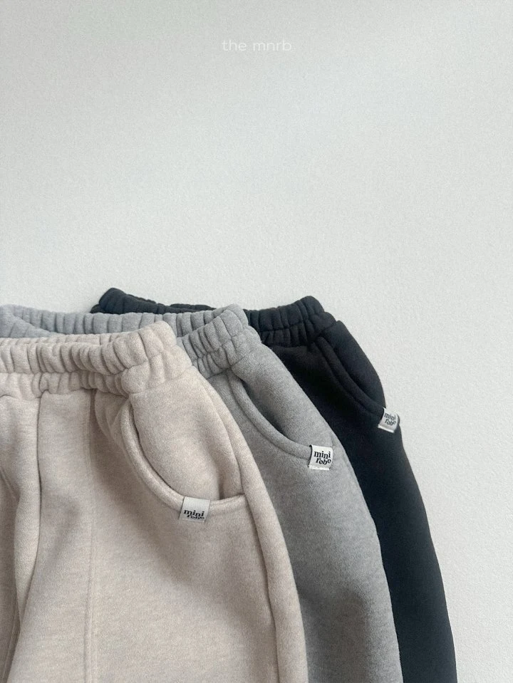 Mini Robe - Korean Baby Fashion - #babyootd - Rookie Fleece Jogger Pants - 7