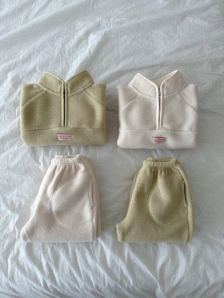 Mini Robe - Korean Baby Fashion - #babyoutfit - King Fleece Jogger Pants - 12