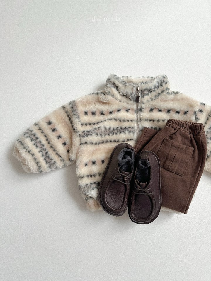 Mini Robe - Korean Baby Fashion - #babyoutfit - Mond Zip-Up - 12