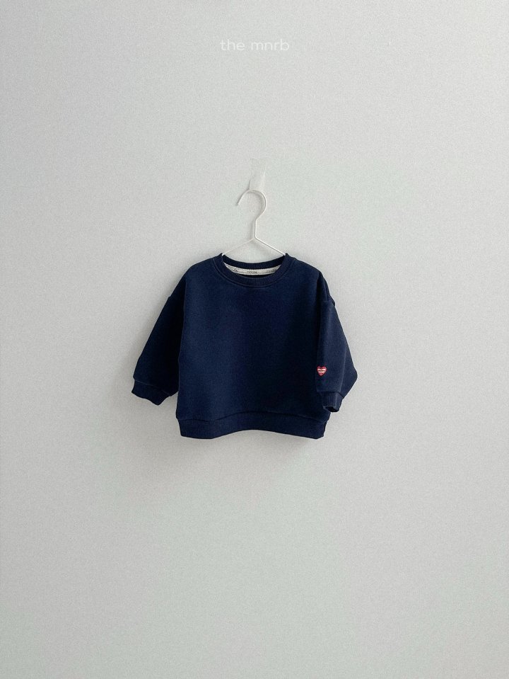 Mini Robe - Korean Baby Fashion - #babyoutfit - Heart Sweatshirt - 9