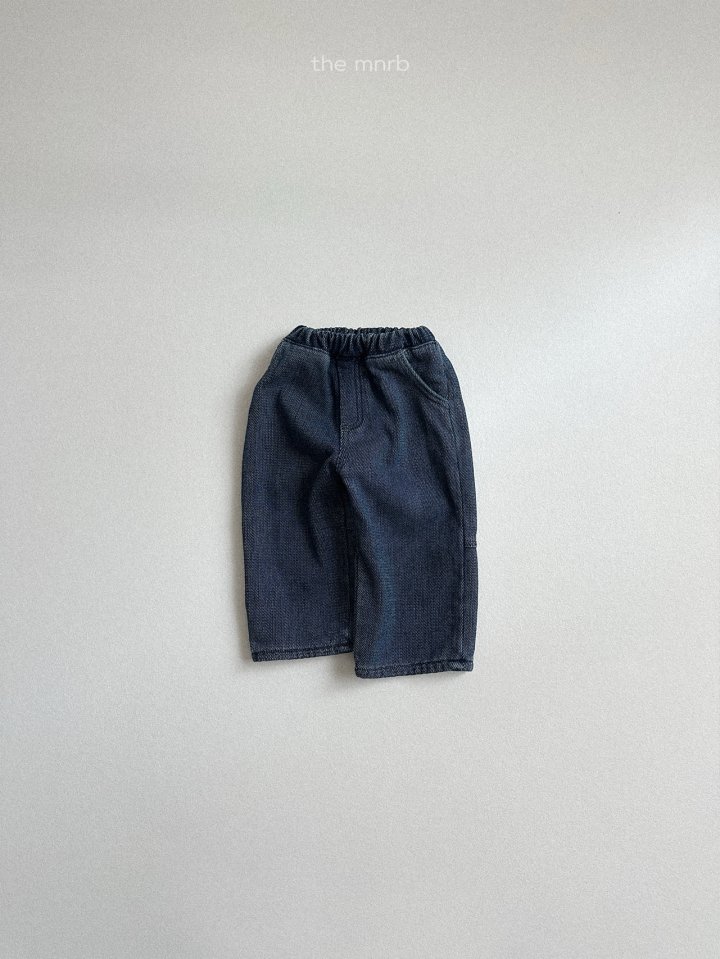 Mini Robe - Korean Baby Fashion - #babyoutfit - Low Denim Pants - 10