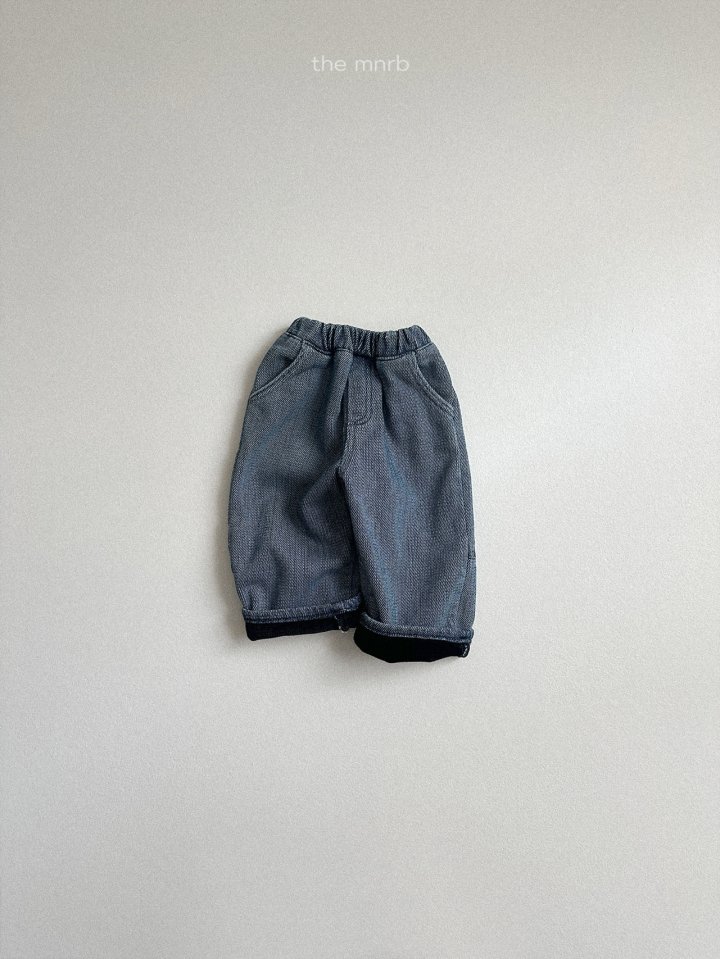 Mini Robe - Korean Baby Fashion - #babyoutfit - Low Denim Pants - 9