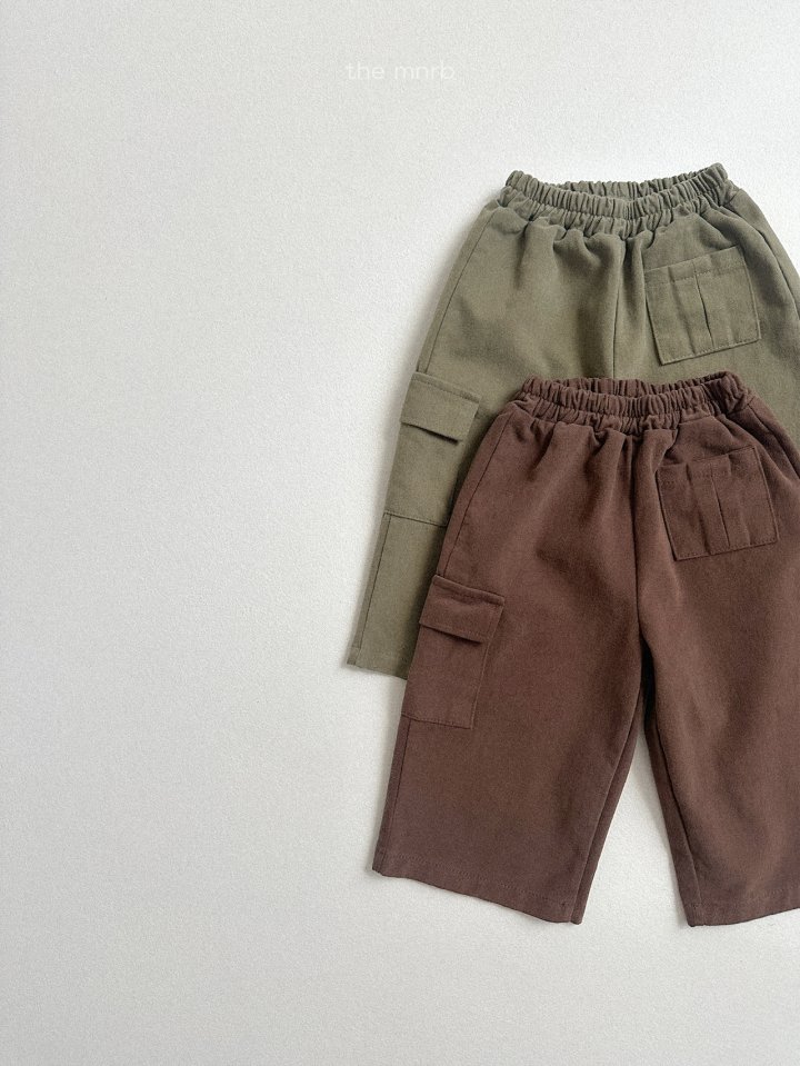 Mini Robe - Korean Baby Fashion - #babyoutfit - Cargo Robe Pants - 6