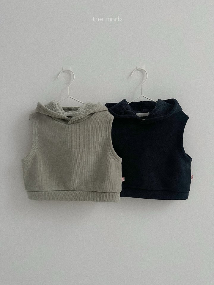 Mini Robe - Korean Baby Fashion - #babywear - Snow Hooded Vest