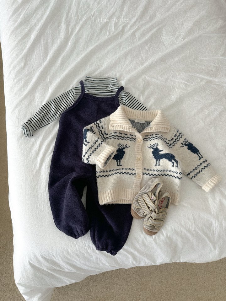 Mini Robe - Korean Baby Fashion - #babywear - Merino Mock Neck Tee - 8