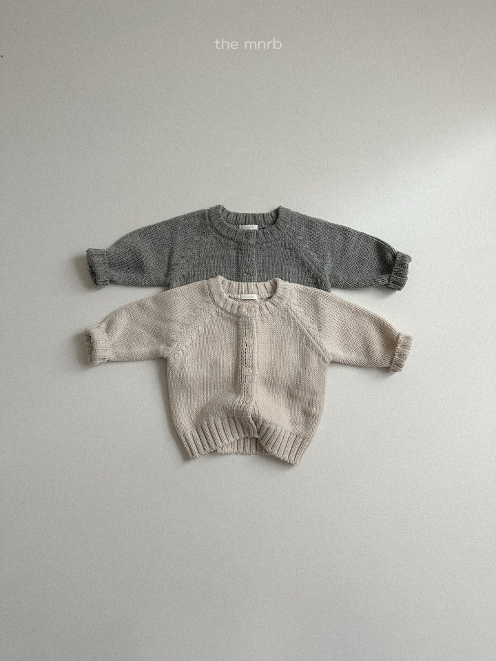 Mini Robe - Korean Baby Fashion - #babywear - Robe Balloon Cardigan