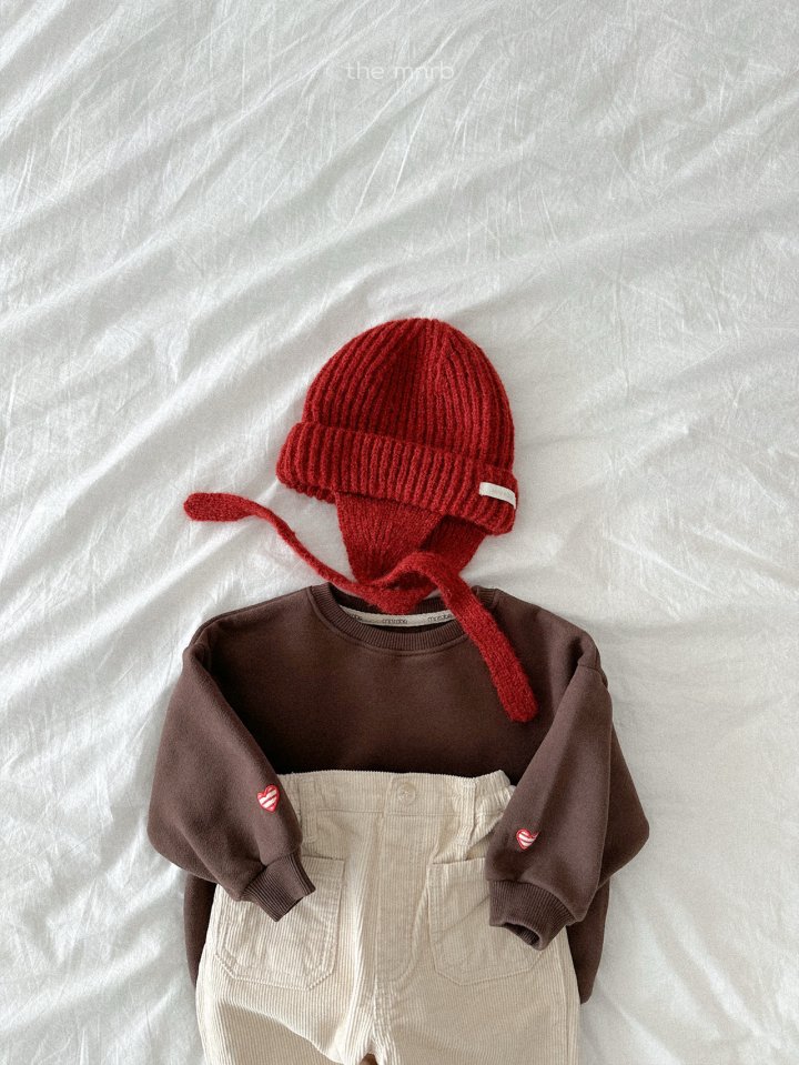 Mini Robe - Korean Baby Fashion - #babywear - Heart Sweatshirt - 11
