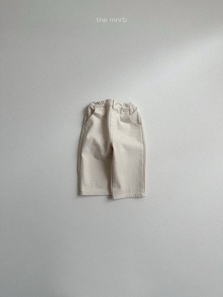 Mini Robe - Korean Baby Fashion - #babywear - Basic Straight Pants - 6