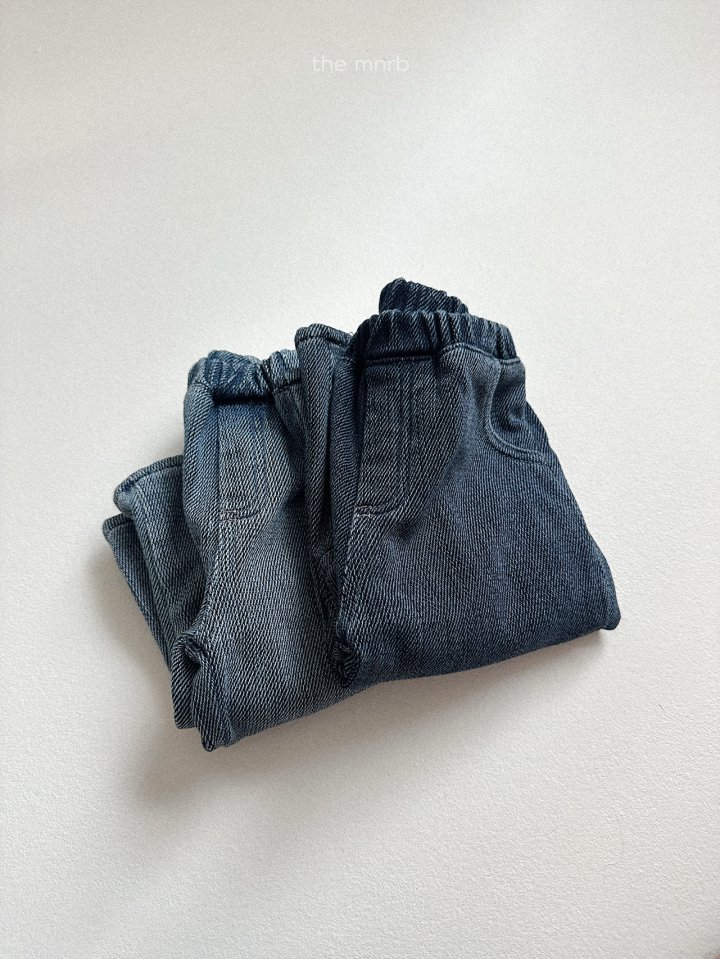 Mini Robe - Korean Baby Fashion - #babywear - Low Denim Pants - 11