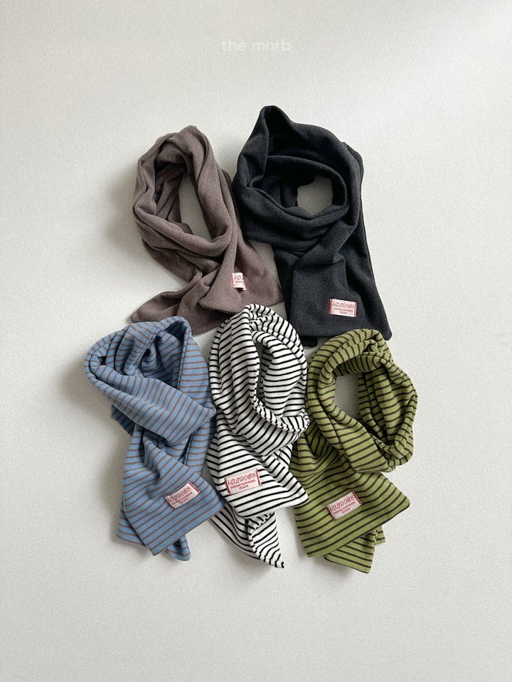 Mini Robe - Korean Baby Fashion - #babyoutfit - Mini Fleece Muffler - 4