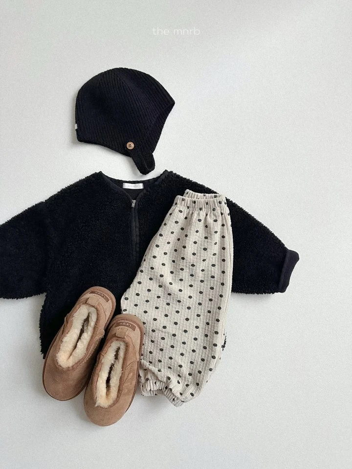 Mini Robe - Korean Baby Fashion - #onlinebabyboutique - Bear Zip-Up - 10