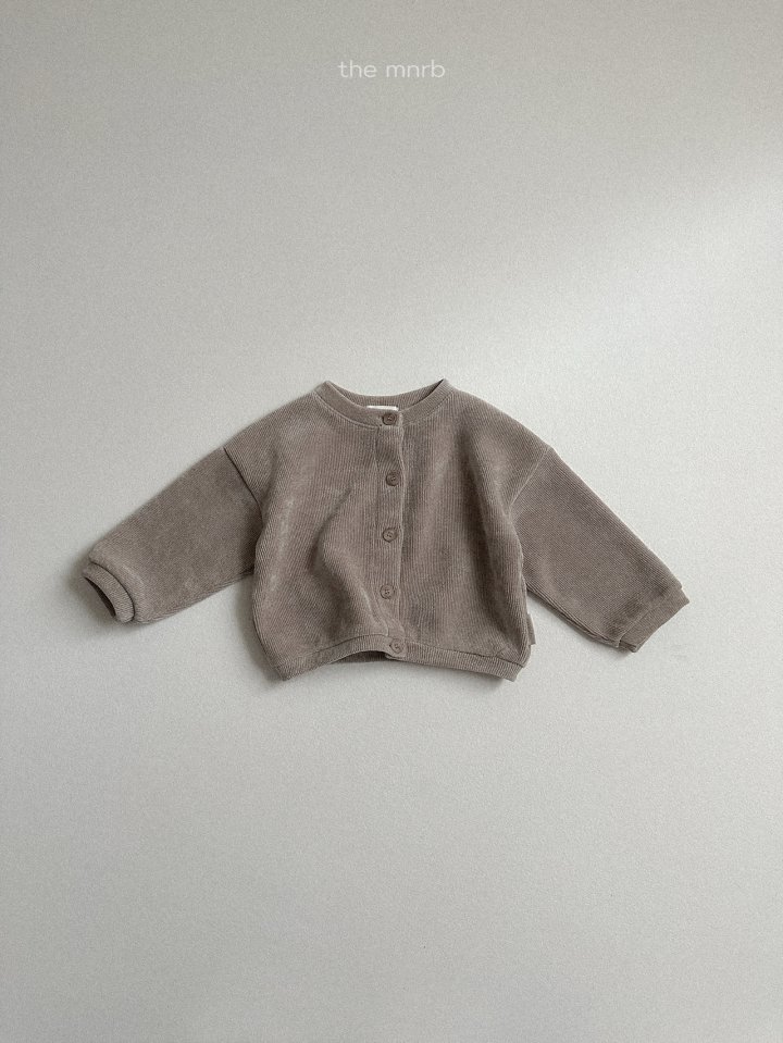 Mini Robe - Korean Baby Fashion - #onlinebabyboutique - Bello Ribbed Cardigan - 8