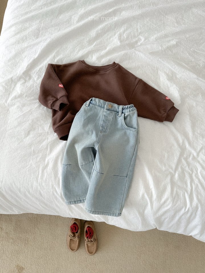 Mini Robe - Korean Baby Fashion - #onlinebabyboutique - Heart Sweatshirt - 12