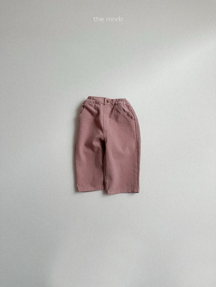 Mini Robe - Korean Baby Fashion - #onlinebabyboutique - Basic Straight Pants - 7