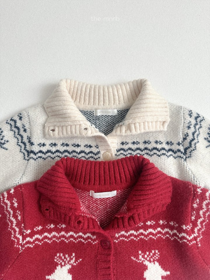 Mini Robe - Korean Baby Fashion - #onlinebabyshop - Bambi Cardigan - 5