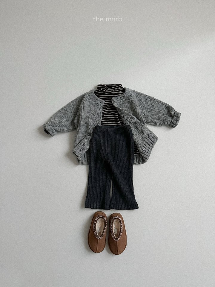 Mini Robe - Korean Baby Fashion - #onlinebabyshop - Merino Mock Neck Tee - 10