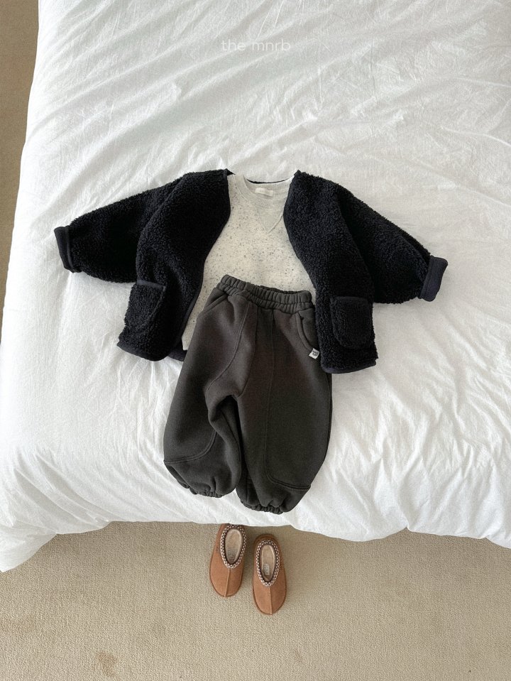 Mini Robe - Korean Baby Fashion - #onlinebabyshop - Rookie Fleece Jogger Pants - 12