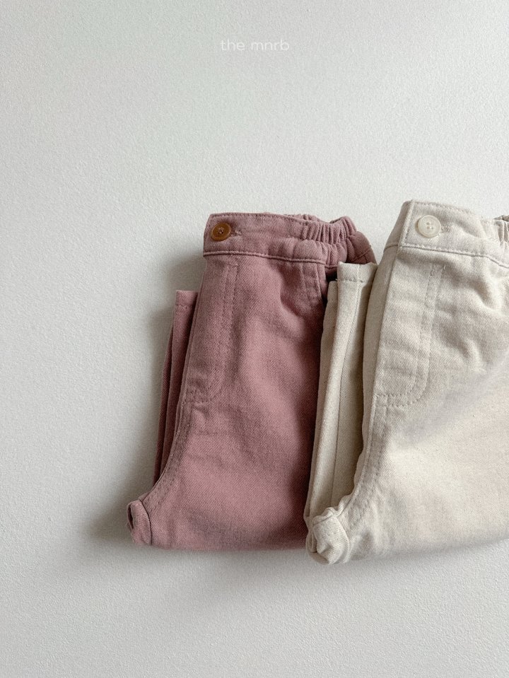 Mini Robe - Korean Baby Fashion - #onlinebabyshop - Basic Straight Pants - 8