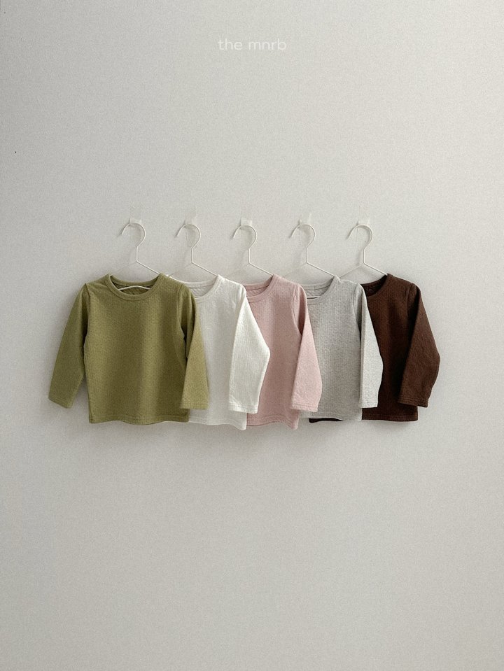 Mini Robe - Korean Baby Fashion - #onlinebabyshop - Cottage Round Tee