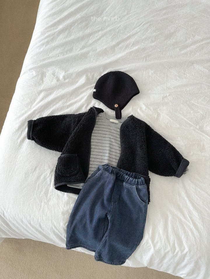 Mini Robe - Korean Baby Fashion - #onlinebabyshop - James Stripe Tee - 9