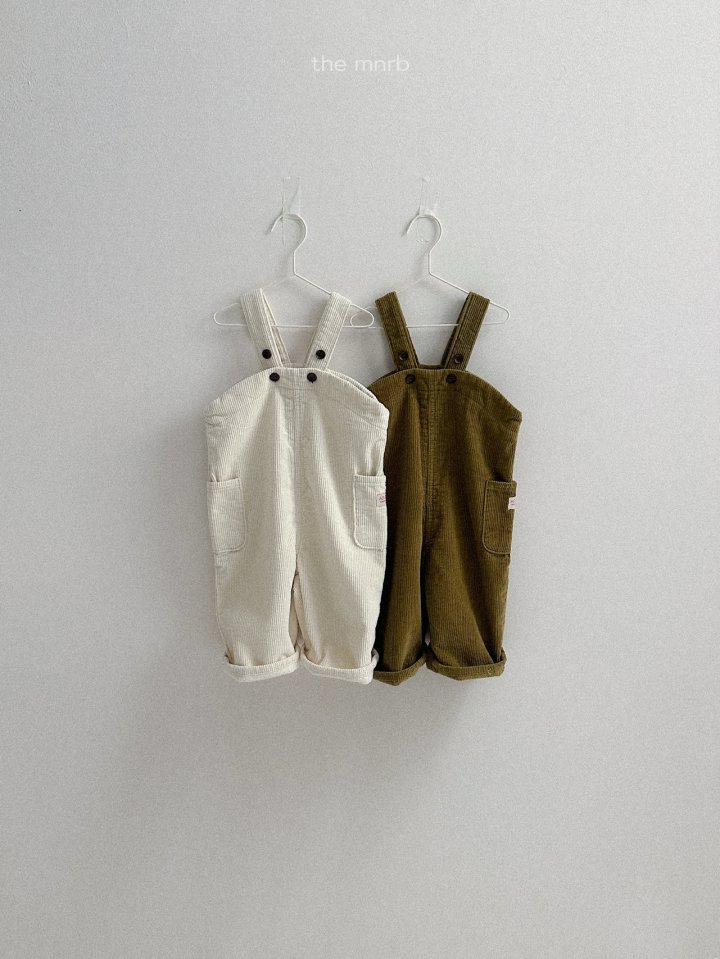 Mini Robe - Korean Baby Fashion - #smilingbaby - Olive Overalls