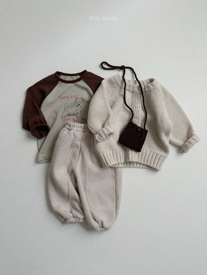 Mini Robe - Korean Baby Fashion - #smilingbaby - Happy Raglan Tee - 12