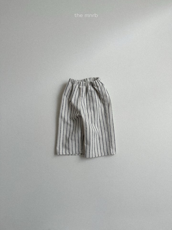 Mini Robe - Korean Baby Fashion - #smilingbaby - Doodoo Stripe Pants - 9