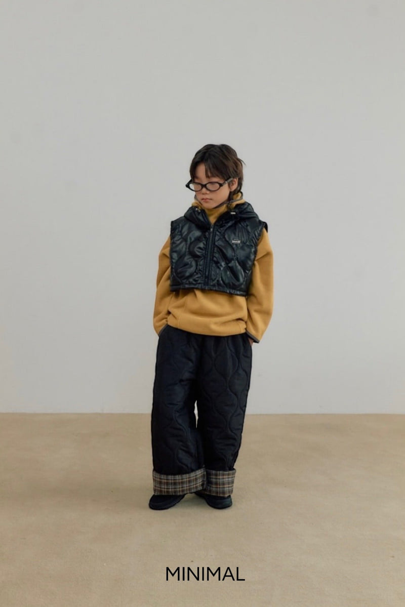 Minimal - Korean Children Fashion - #Kfashion4kids - Up Down Quilting Pants - 9