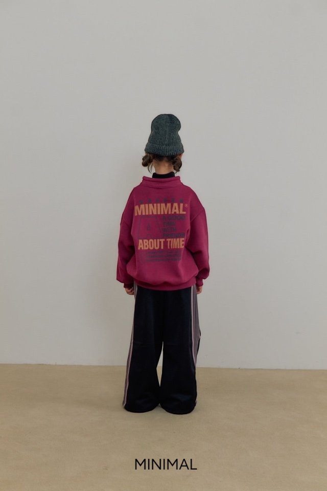 Minimal - Korean Children Fashion - #Kfashion4kids - About Half Zip-Up Sweatshirt - 7