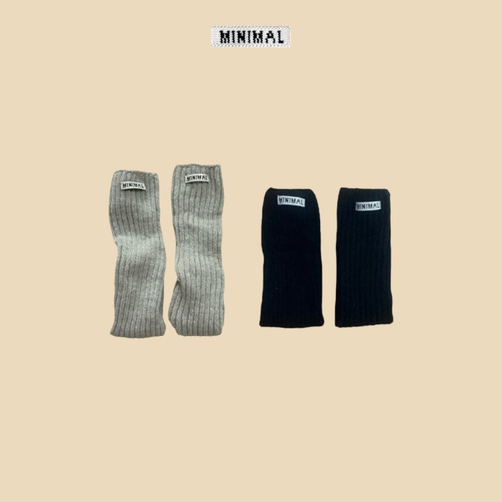 Minimal - Korean Children Fashion - #Kfashion4kids - Logo Foot Warmer