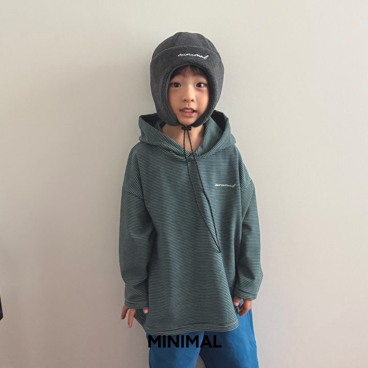 Minimal - Korean Children Fashion - #Kfashion4kids - Stripe Box Hoodie - 5