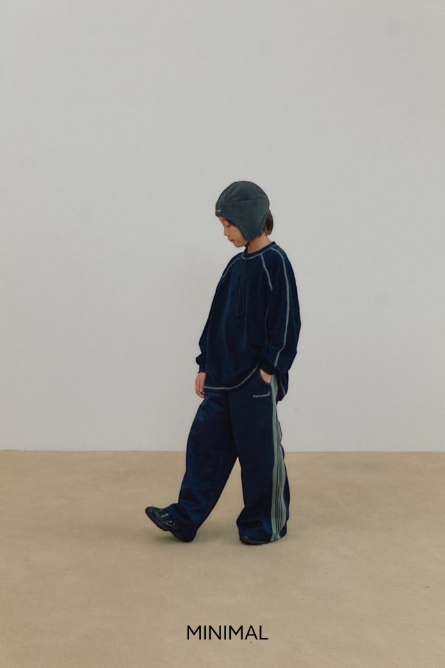 Minimal - Korean Children Fashion - #childofig - Velvet Stitch Tee - 11