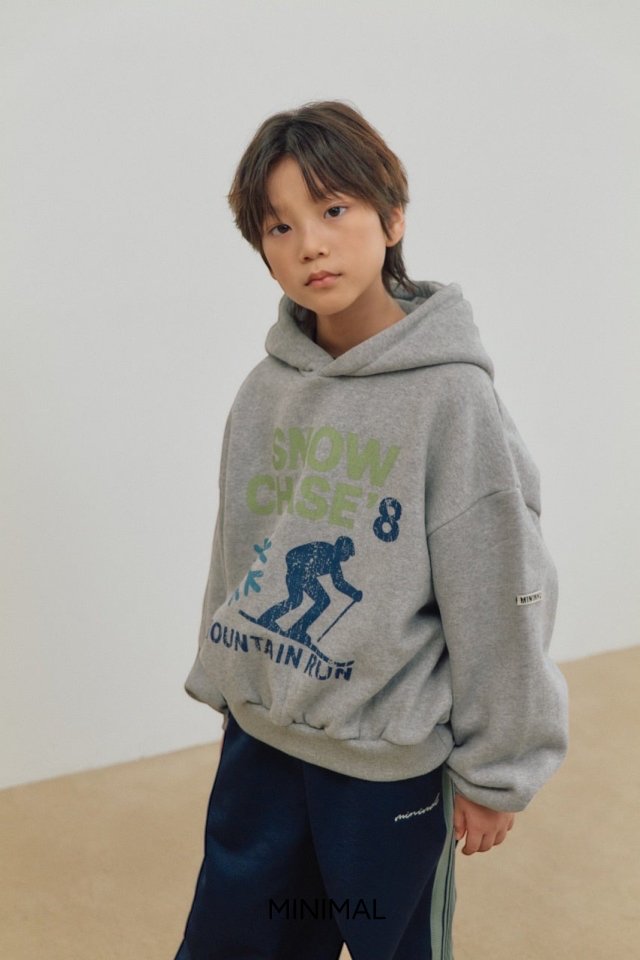 Minimal - Korean Children Fashion - #childofig - Snow Hoodie Sweatshirt - 10