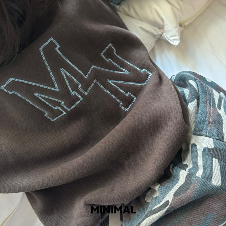 Minimal - Korean Children Fashion - #childofig - MN Embroidered Sweatshirt - 10