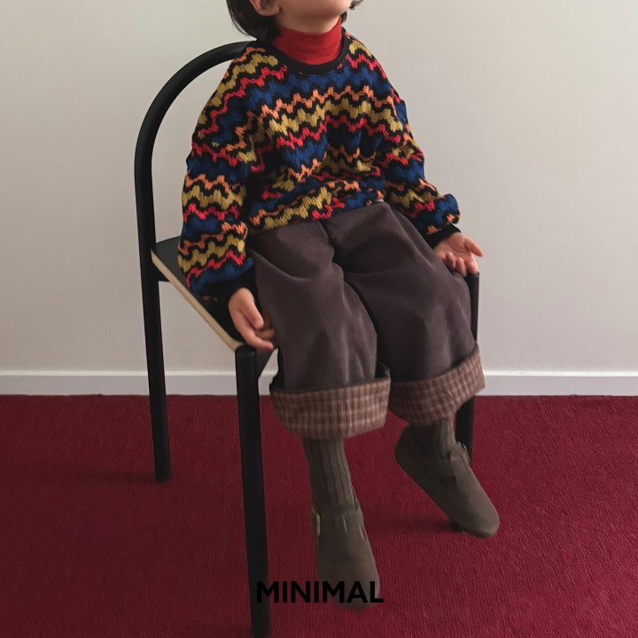 Minimal - Korean Children Fashion - #childrensboutique - Buckle Corduroy Pants - 7