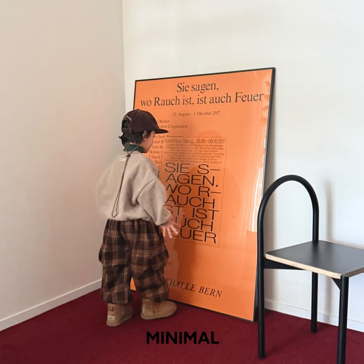 Minimal - Korean Children Fashion - #childrensboutique - Winter Check Hip Pants - 12